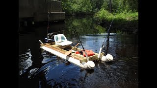 Cheap 100 Homemade PVC Fishing Kayak How To [upl. by Yv]