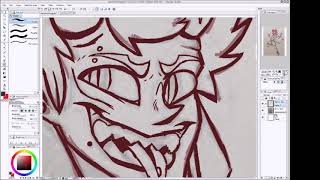 Speedpaint Cocky Damien LaVey  Monster Prom [upl. by Monarski]