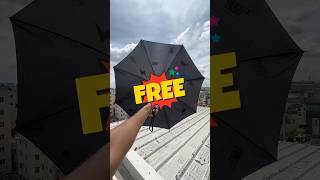 Get UMBRELLA for FREE🤩🔥💯 facts vlog shortvideo shorts [upl. by Ailb269]