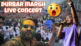 Holi concert Durbar margh Kathmandu oshin karki yabesh Thapa concert😯 [upl. by Itteb]