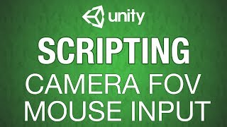 Unity3D Mouse Input for Camera Field of View [upl. by Llertac555]