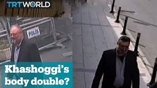 Khashoggis body double appears in footage CNN [upl. by Rozalin]