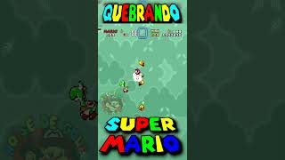 descobri outro glitch glitch nintendo glitchbug supermario macetes trick dica mario funny [upl. by Emanuel]