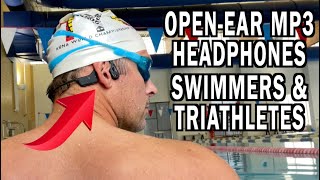 Quick Review XTRAINERZ by AFTERSHOKZ Open Ear MP3 Swimming Headphones [upl. by Rosabelle]