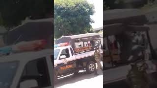 ÚLTIMA HORA INHAMBANEMAXIXE polícia pega manifestantes [upl. by Ardnoed]