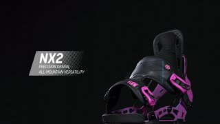 NX2 201920  Flow Snowboard Bindings [upl. by Eetnuahs]