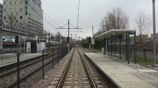 Zoetermeer CentrumWest  Den Haag Laan van NOI  HTM RandstadRail 3  RegioCitadis 4043  2017 [upl. by Oznol]