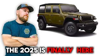 2025 Jeep Wrangler Order Banks are Open  Jeep News September [upl. by Roselani]