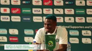 AFCON 2023  Nigeria vs GuineaBissau Press Conference  Jose Peseiro amp Kenneth Omeruo [upl. by Amlet984]