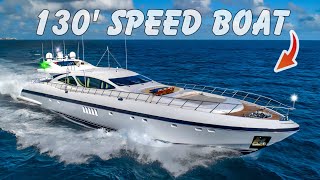 Inside a 5000HP LUXURY YACHT [upl. by Justicz]