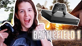 BATTLEFIELD 1 UMA SNIPER NO XBOX ONE X 🎮 [upl. by Alyt]