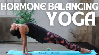 Yoga Practice for PCOD amp Thyroid  Balance Hormones  Boost Metabolism  Yogalates with Rashmi [upl. by Hartman]