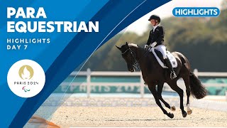 🐎 Para Equestrian Highlights  Day 7  Paris 2024 Paralympic Games [upl. by Ama]