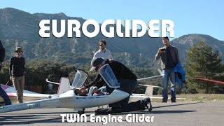 Euroglider  ASH25  Twin electric motor  Flight presentation New version [upl. by Yrreiht72]