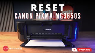 🖨️Reset drukarki Canon Pixma MG3650S do ustawień fabrycznych Poradnik krok po korku [upl. by Aivul]