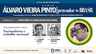 Aula 3 Nacionalismo e trabalho nacional  Curso Álvaro Viera Pinto [upl. by Endaira567]