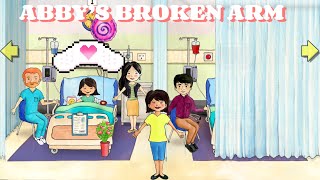 Abby Breaks Her Arm My PlayHome Plus [upl. by Clovah390]