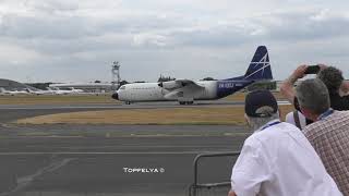 C130J Super Hercules impressive short tactical landing [upl. by Brooke]