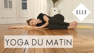 Cours de Yoga du matin I ELLE Yoga [upl. by Nyladnarb]