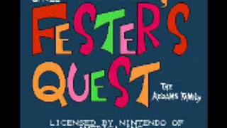 nes collections  festers quest  game over [upl. by Locin]