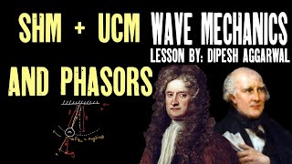 SHM and UCM  Phasors Wave Mechanics [upl. by Anileba]