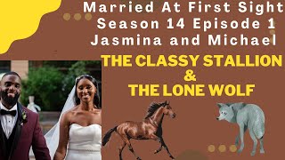 Married At First Sight  Season 14  Episode 1  Michael amp Jasmina  Classy Stallion amp Lone Wolf [upl. by Akirahs]