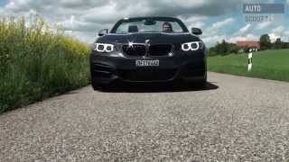 BMW M235i Cabrio im Test 2015  AutoScout24 [upl. by Grizel]