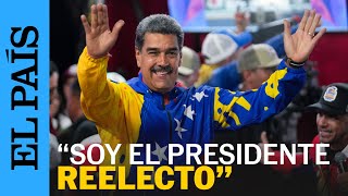 VENEZUELA  El discurso de NICOLÁS MADURO tras ser anunciado como ganador de las elecciones [upl. by Aubine]