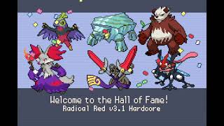 Radical Red 31 Hardcore Mode KalosOnly  Elite 4Champion [upl. by Simpkins]