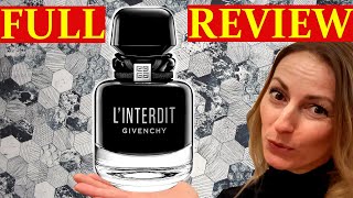 Givenchy LInterdit Intense FULL REVIEW [upl. by Deeraf78]