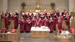 quotAnd Lo A Great Multitudequot CV Stanford  Sanctuary Choir of Asbury First UMC Rochester NY [upl. by Esnofla]