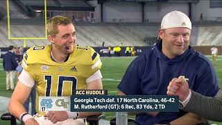 ACC Network on The Flats Brent Key and Haynes King on ACC Huddle Postgame [upl. by Boycie]