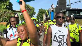 Antigua and Barbuda Carnival  Tshirt Mas  On Road July 28 2024 [upl. by Llevel]