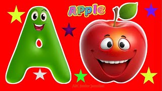 ABC Song  ABC Phonics Song  Tiny Tots Kiddos Study Zone A for Apple ABC lyrics song phonicsong [upl. by Rivkah6]