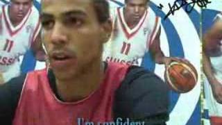 Thabo Sefolosha Fan Interview [upl. by Hanala]