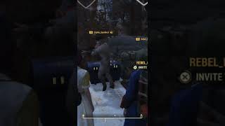 Fallout 76  Theyd Just Met Cap just went for it fallout [upl. by Elodia]