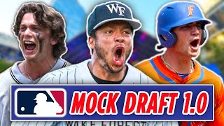 2024 MLB Mock Draft 10 [upl. by Aldo]