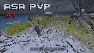 ARK OFFICIAL PVP  GANG GANG  ASA PVP 1 [upl. by Noemi732]