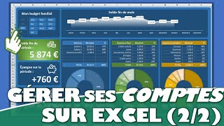 Comment suivre ses finances personnelles sur Excel avec le « Suivi du budget familial » [upl. by Ynatirb]