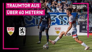 VfB Stuttgart II – TSV 1860 München Highlights mit LiveKommentar  3 Liga  MAGENTA SPORT [upl. by Etnaik119]