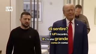 Incontro TRUMP  ZELENSKY tradotto in ITALIANO oggi NEW YORK 2024 [upl. by Malloch]