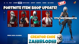 Fortnite Item Shop Update 17th September 2024 CH5 S4 [upl. by Minta]