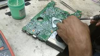 Dell N4050 Motherboard Full Short Fixed [upl. by Anivid]