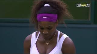 2012 Wimbledon Quarterfinals  Serena Williams vs Petra Kvitova Full Match [upl. by Ennovehc138]