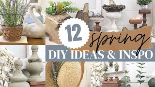 12 SPRING THRIFT FLIPS • DIY Inspiration and Ideas • spring decor on a budget • unique ideas [upl. by Palla]