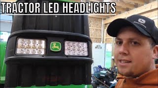 New Tractor Led Headlights From Larsen Lights [upl. by Adal]