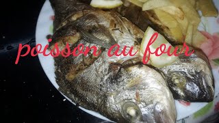 poisson au four سمك في الفرن روووعة وبقية الروتين الرمضاني على الخفيف [upl. by Berni]