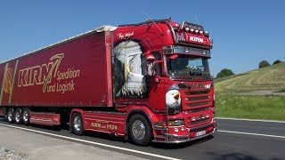 Trucker amp Country Festival Geiselwind 2019 Die Einfahrt zur Truckshow am Freitag [upl. by Keese]