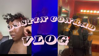 MY HAIR IS A DISASTER DESTIN CONRAD CONCERT VLOG [upl. by Foster49]