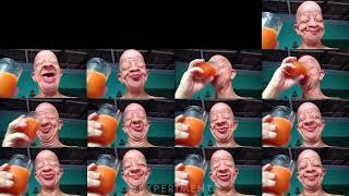 Bald Guy Drinks Orange Juice Meme but It SYNCS UP reverse [upl. by Kappel939]